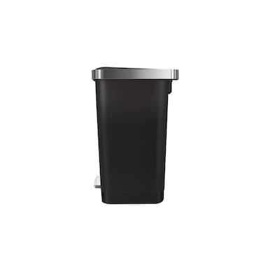 Orchid EKO Hana 25L Step Bin &ndash; Plastic Pedal Trash Can with Soft-Close Lid, Wheels &amp; Bag Fixer