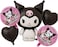 Kuromi Black Balloon Set-Kuromi Stuff Kawaii Cartoon D&eacute;corations-5 Pcs Of Foil Balloon Party Supplies