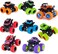 8 Pack Monster Truck Toys - Friction Powered Push and GoToy Cars,Toddler Toys for 1 2 3 4 5 6 Year Old Boys,Inertia Car Toy Set Stunt Toy,Birthday Party Supplies for Boys and Girls
