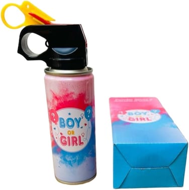 Gender Reveal Cannons, Confetti Cannon, 100% Biodegradable Gender Reveal Party Cannon Supplies, Boy or Girl Baby Shower Gender reveal Ideas(Blue)