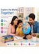20cm Educational World Globe with Rotating Stand &ndash; Political Map Earth Globe for Kids, Students, Home &amp; Classroom Learning