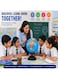 20cm Educational World Globe with Rotating Stand &ndash; Political Map Earth Globe for Kids, Students, Home &amp; Classroom Learning