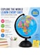 20cm Educational World Globe with Rotating Stand &ndash; Political Map Earth Globe for Kids, Students, Home &amp; Classroom Learning