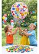 Pull String Happy Birthday Piñata with 30 Mini Filler Toys – Kids Party Game