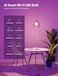 Lepro B1 AI Smart Bulb E27, 806LM 8.5W (Replace 60W), Work with Alexa &amp; Google Assistant, RGBCCT, Music Sync Bluetooth &amp; WiFi Bulb, Voice Control Smart Screw Bulb, Personalized AI Lighting Designer