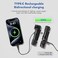 WUBEN L1 Flashlight LED Rechargeable, 2000 Lumen Torch Light Super Bright Tactical Flashlight Battery Powered, 180 Degree Rotating Right Angle Light, Waterproof Flash Light For Emergencies Camping
