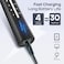 Seago Electric Toothbrush for Adults, with 8 Heads and 5 Modes, Rechargeable Sonic Tooth Brush One Charge for 30 Days, with 2 Mins Timer,SG958(Black)