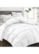 Somer Field - Bedding Comforter Duvet Insert - Quilted Comforter/Duvet with Corner Tabs - Box Stitched Down Alternative Comforter - White (Single/Twin (163 X 224 Cm))