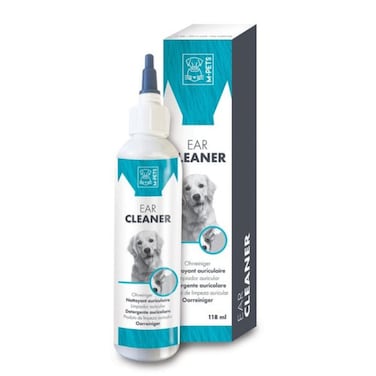 M-PETS Dog Ear Cleaner 118ml &ndash; Gentle &amp; Effective Ear Care for Dogs