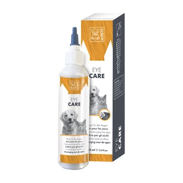 M-PETS Eye Care Lotion 118ml &ndash; Gentle Cleansing &amp; Tear Stain Removal for Dogs &amp; Cats