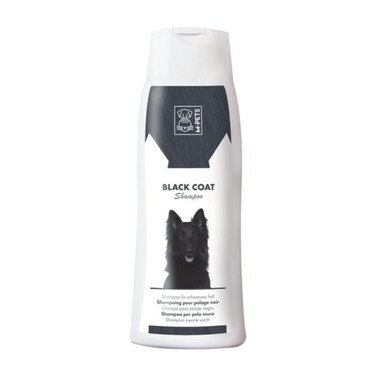M-PETS Black Coat Shampoo 250ml &ndash; Enhances Black Fur, Adds Shine &amp; Softness