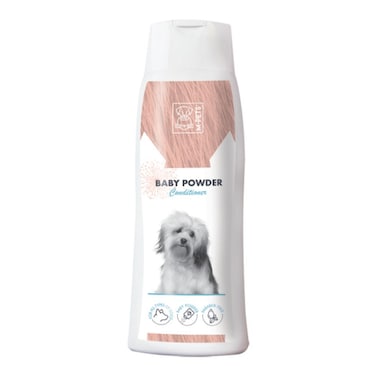M-PETS Baby Powder Conditioner 250ml &ndash; Softens &amp; Nourishes Pet Fur with Gentle Care