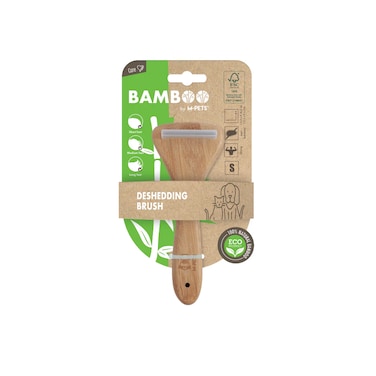 M-PETS Bamboo De-shedding Brush S