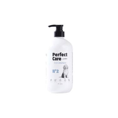 M-PETS 5-in-1 Perfect Care No.2 Dog Shampoo 1L &ndash; Gentle &amp; Nourishing for Dogs