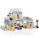 Colorland-Crystal House Koala Town Doll House With 301 Pcs And Luxury Lights
