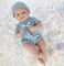 Colorland - Pure Baby Newborn Doll 16Inch , Realistic Soft Body Baby Doll For Kids , Perfect Gift For Girls