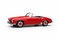 1:24 Scale Mercedes-Benz 190 SL Die-Cast Model - Vintage Red Convertible Roadster