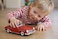 1:24 Scale Mercedes-Benz 190 SL Die-Cast Model - Vintage Red Convertible Roadster