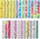 Slap Bracelets Party Favors For Kids 4-8 8-12 - 50Pcs Random Designs Return Gifts For Birthday Party Kids Party,Birthday Gifts, Toys for Classroom, Pinata Goodie Bags Stuffers, Giveaways Gift Bulk