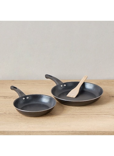 Box Smart Chef 3-Piece Fry Pan and Ladle Set 26 x 41 x 5 cm