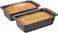 Non-Stick Carbon Steel Baking Tins for Bread, Loaf &amp; Cake &ndash; Rectangle Baking Pans, Heavy Duty Bakeware, Easy Release &amp; Dishwasher Safe (Black) Set of 2PCS