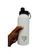 Techsouqdubai.com Stainless Steel Water Bottle - Stay Hydrated in Style (White, 32oz)