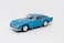 Aston Martin DB5 Style Model Car   Classic Luxury Sports Coupe   Die-Cast Collectible   Blue