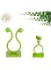 Yanoysg Invisible Plant Wall Climbing Fixing Clips, Self-Adhesive Rattan Device Sticky Hook (100 Pieces, Green L)