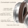 SOYTO VJE901 Retro Bluetooth Headset Metal Headband Wireless Sports Headset &ndash; Silver Brown