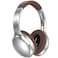 SOYTO VJE901 Retro Bluetooth Headset Metal Headband Wireless Sports Headset &ndash; Silver Brown