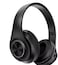 P39 Wireless Foldable Over Ear Headphone With Bluetooth Microphone And Stereo Sound - Black