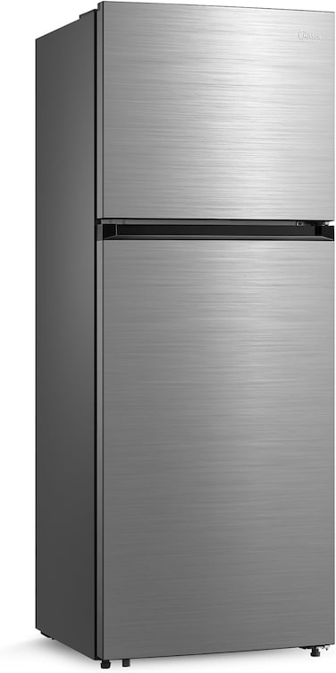 Midea 645L Gross Top Mount Double Door Refrigerator MDRT645MTE46, 2 Doors Frost Free Fridge Freezer with Smart Sensor &amp; Humidity Control, Active-C Fresh, Multi-Air Flow, Electronic Silver