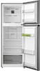 Midea 346L Gross &amp; 236L Net Top Mount Double Door Refrigerator, Frost Free, Smart Sensor &amp; Humidity Control, Inverter Quattro, Active-C Fresh, MultiAir Flow, Electronic Control, Silver MDRT346MTE46AED