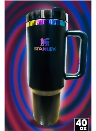 40oz Stainless Steel Vacuum Insulated Tumbler with Reusable Straw &amp; Leakproof Lid   BPA-Free Travel Mug Keeps Drinks Hot for 16H or Cold for 24H   Eco-Friendly, Dishwasher Safe   Slim Base Fits Most Car Cup Holders   Ergonomic Handle for Work, Travel &amp; Daily Use