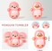 Mini Animal Tumbler Toy Set, Kids Party Favors, Cute Tumbler Toys (20 Pcs, Random Style)