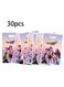 Music Girl Kpop hunter Double-Sided Party Gift Bags with Handles   Durable Polyethylene Design, Ideal for Birthday Parties and Holiday Celebrations, Perfect for Small Surprise Items 30pcs