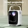 Umiio A007 Projector: Ultimate Portable Smart Android 3D 4K Projector - Your Travel and Camping Companion(White)