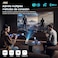 Mini Portable Projetor 4K Support,1080P Full HD Home Theater Projector，Wi-Fi 6 supports 2.4GHz and 5GHz networks,USB,HDMI, 180&deg;Rotatable Telephone Projector,built-in 3W HiFi speakers