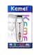 Kemei Professional Hair Trimmer with LCD Display, USB Rechargeable Hair Styling Kit with 3 Cutting Guides, Black