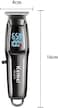Kemei KM-2273 Professional Cordless Hair Clipper for Men, Rechargeable Hair Trimmer with Powerful Rotary Motor, Adjustable Carbon Steel Blade &amp; 4 Limit Combs, Precision Hair Cutting Kit