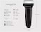 KEMEI 3 in 1 Portable EU Plug Electric Shaver, KM-6558