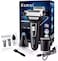 KEMEI 3 in 1 Portable EU Plug Electric Shaver, KM-6558