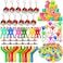 72 PCS Party Favors for Kids, Goodie Bags Stuffers, Bulk Pinata Toys, Classroom Rewards, Treasure Box Prizes, Birthday Party Favors for Kids 3-5, 4-8, 8-12, Goody Bag Fillers