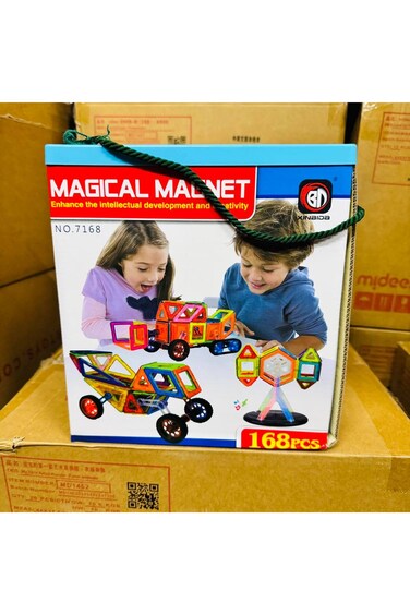 Xinbida Magical Magnetic Blocks 168-Pcs 7168