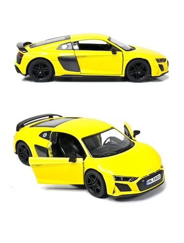 1:36 Scale 2020 Audi R8 Coupe Door Openable Pull Back Action Diecast Model Alloy Metal Toy Car