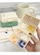 7-compartment pill box&iuml;&frac14;&OElig;Waterproof Seal, Eco-Friendly ABS Material, Large Capacity, Ideal for Travel, Daily Use, Medication Storage, and Easy Carry
