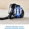 Midea Vacuum Cleaner 1800W Bagless Canister 2L Dust Capacity With HEPA Filter, Easy Emptying, 200W Suction power, Washable Filter For Pet Hair, Carpet, Tile, Hard Floor, Blue - MC08MEBU