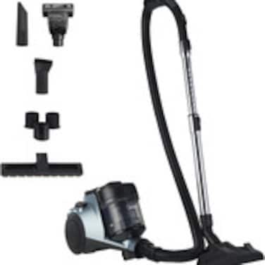 Midea Vacuum Cleaner 1800W Bagless Canister 2L Dust Capacity With HEPA Filter, Easy Emptying, 200W Suction power, Washable Filter For Pet Hair, Carpet, Tile, Hard Floor, Blue - MC08MEBU