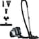 Midea Vacuum Cleaner 1800W Bagless Canister 2L Dust Capacity With HEPA Filter, Easy Emptying, 200W Suction power, Washable Filter For Pet Hair, Carpet, Tile, Hard Floor, Blue - MC08MEBU