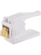 ALMEKAQUZ Potato Slicer and Vegetable Chopper, Silicone Roller Peeler, French Fries Cutter for Veggies Onions Carrots Cucumbers Apples (White - 23.5x9x14cm)